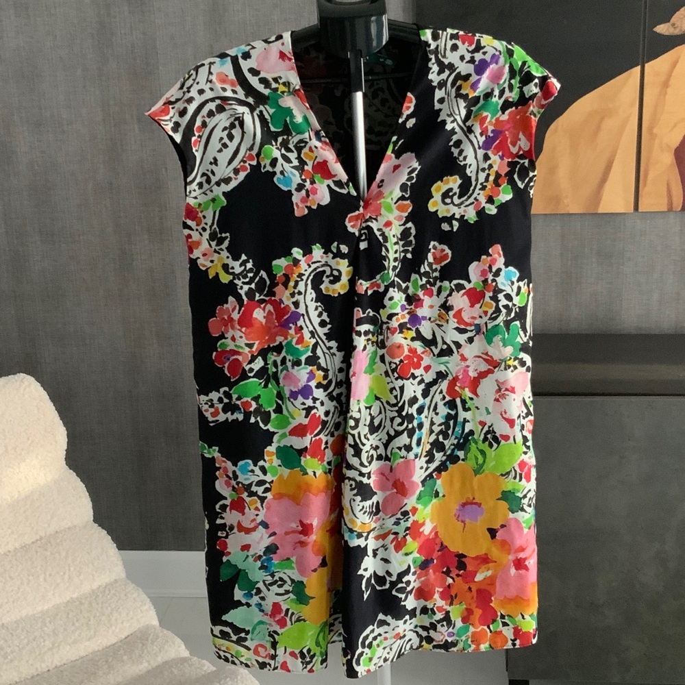 Lauren Ralph Lauren Black floral dress - 6P